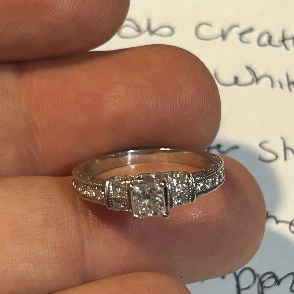 Women’s Neil Lane Lab Created Diamond Ring 6.75